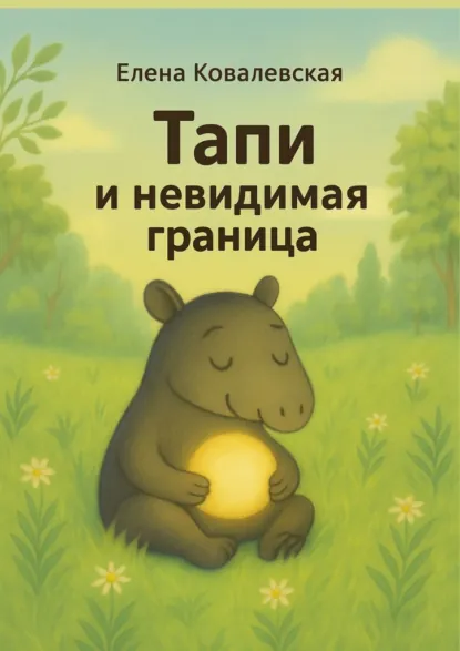 Обложка книги Тапи и невидимая граница, Елена Ковалевская