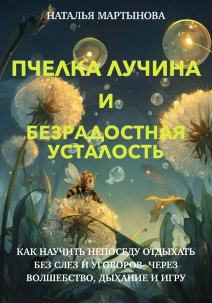 Обложка книги Пчелка Лучина и Безрадостная Усталость, Наталья Мартынова