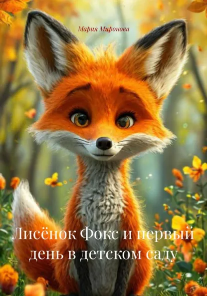 Обложка книги Лисёнок Фокс и первый день в детском саду, Мария Миронова