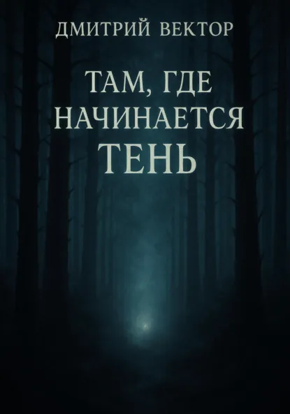 Обложка книги Там, где начинается тень, Дмитрий Вектор