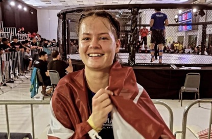 Гордость Латвии - вице-чемпионка мира по ММА Герда Байбатырова
