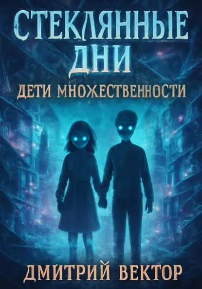 Обложка книги Стеклянные дни: Дети множественности, Дмитрий Вектор