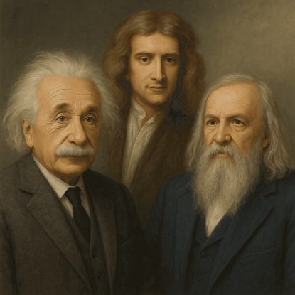 ЭНШТЕЙН, НЬЮТОН, МЕНДЕЛЕЕВ. КТО ОНИ НА САМОМ ДЕЛЕ