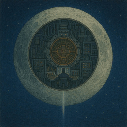 ЛУНА. ПЛАНЕТА ИЛИ КОРАБЛЬ