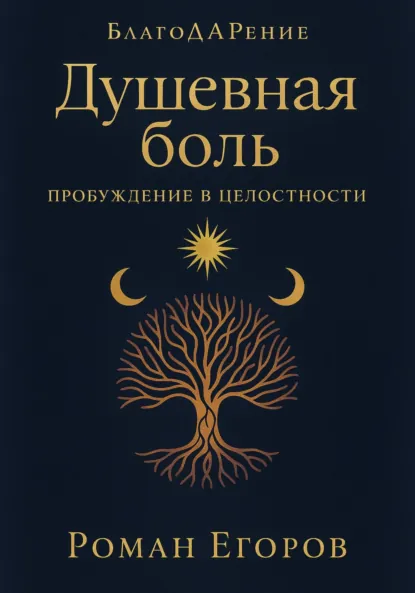 Обложка книги «Душевная боль», Роман Егоров