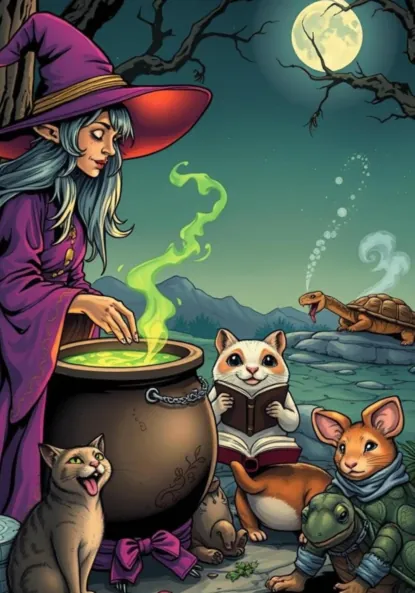 Обложка книги Новые хранители леса, или Один сумасшедший день из жизни колдуньи, Артём Егоров