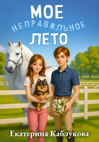 Обложка книги Мое неправильное лето, Екатерина Каблукова