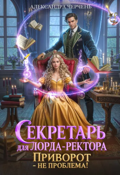 Обложка книги Секретарь для лорда ректора. Приворот – не проблема!, Александра Черчень