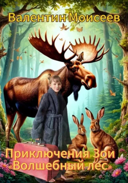Обложка книги Приключения Зои. Волшебный лес, Валентин Александрович Моисеев