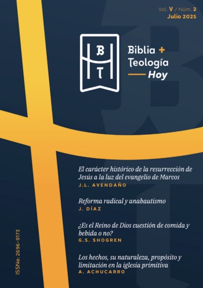  Biblia y Teología Hoy (Julio-2025) 