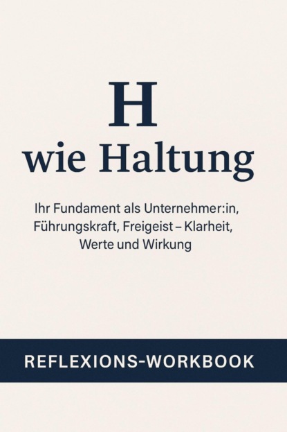 Reflexions-Workbook: Der Haltungs-Kompass