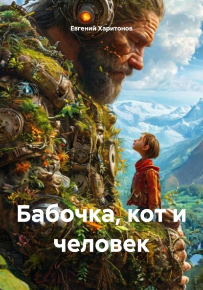 Бабочка, кот и человек