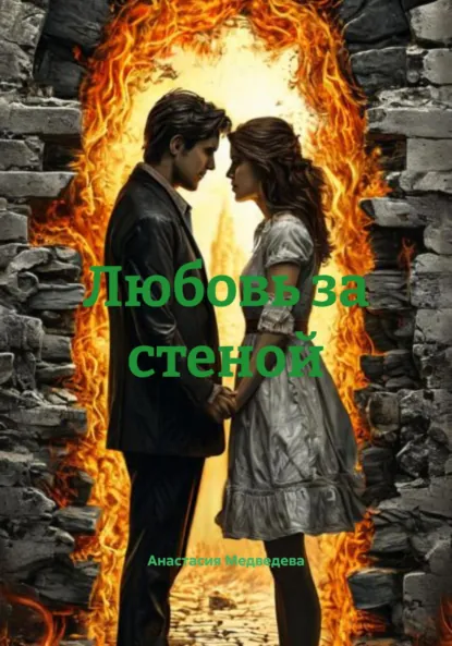 Обложка книги Любовь за стеной, Анастасия Медведева