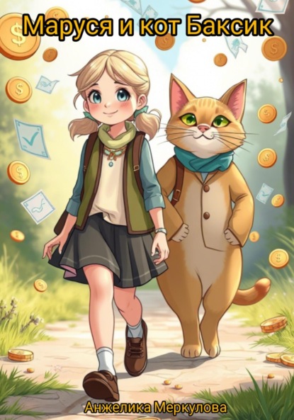 Маруся и кот Баксик