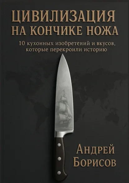 Обложка книги Цивилизация на кончике ножа. 10 кухонных изобретений и вкусов, которые перекроили историю, Андрей Борисов