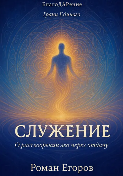 Обложка книги «Служение», Роман Егоров