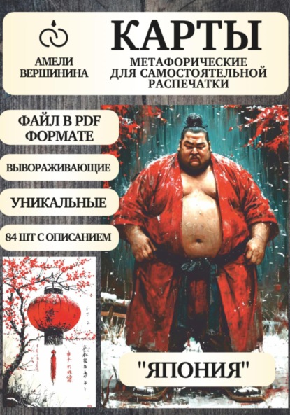 Япония – колода психологическо-метафорических карт для самостоятельной распечатки