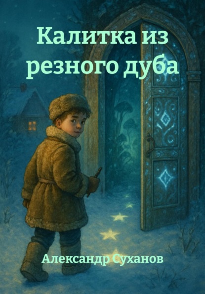 Калитка из резного дуба