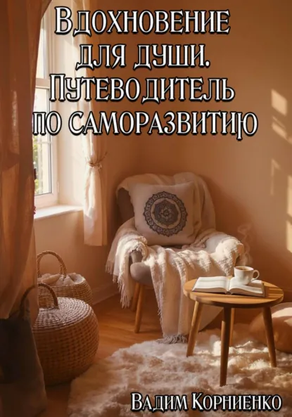 Обложка книги Вдохновение для души. Путеводитель по саморазвитию, Вадим Михайлович Корниенко