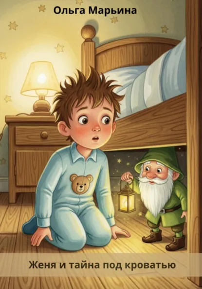 Обложка книги Женя и тайна под кроватью, Ольга Марьина