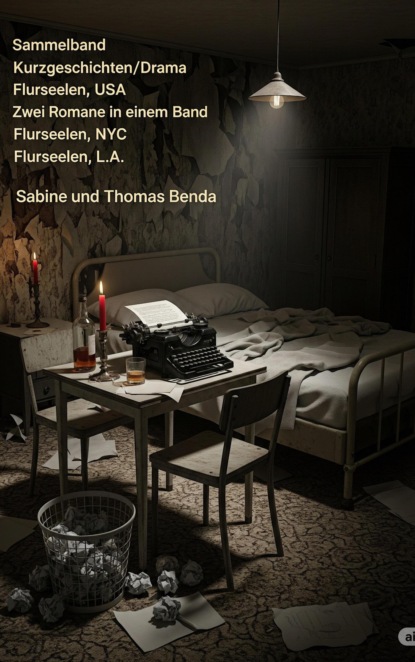 Sammelband Kurzgeschichten/Drama Flurseelen, USA - Zwei Romane in einem Band
