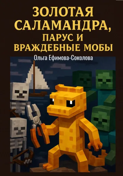 Обложка книги Золотая саламандра, парус и враждебные мобы, Ольга Ефимова-Соколова