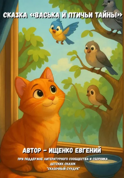 Обложка книги Сказка «Васька и птичьи тайны», Евгений Леонидович Ищенко