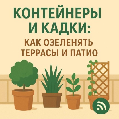 Контейнеры и кадки: как озеленять террасы и патио