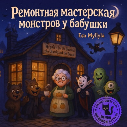 Магазин по ремонту монстров бабушки + Особое предложение "Котенок-демон"