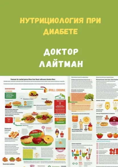 Обложка книги Нутрициология при диабете, Доктор Лайтман