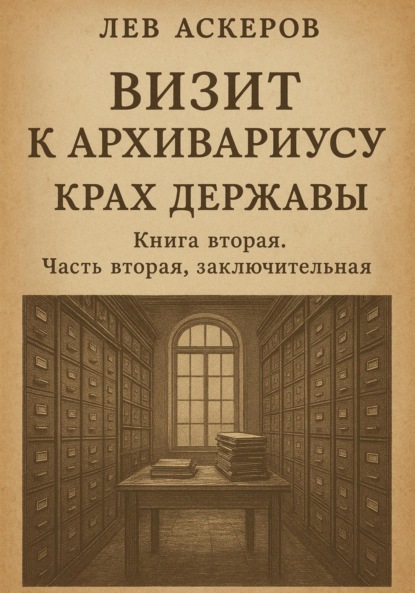 

Визит к архивариусу. Исторический роман в двух книгах (IV)