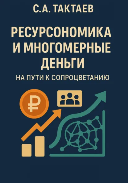 Обложка книги Ресурсономика и многомерные деньги: на пути к Сопроцветанию, Станислав Александрович Тактаев