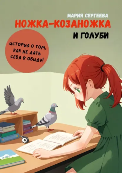 Обложка книги Ножка-козаножка и голуби. История о том, как не дать себя в обиду, Мария Сергеева