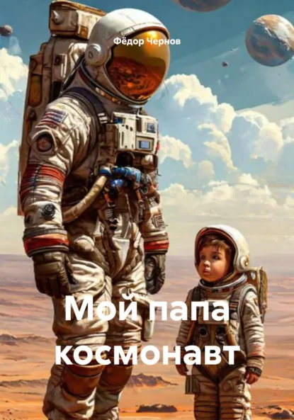 Обложка книги Мой папа космонавт, Фёдор Анатольевич Чернов