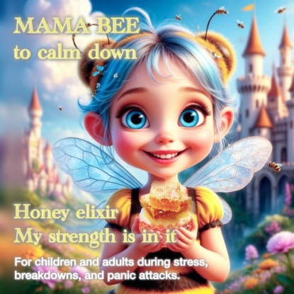 Mama Bee to calm down. Honey elixir. My strength is in it. For children and adults during stress, breakdowns, and panic attacks.