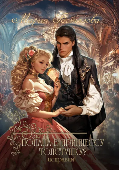 Обложка книги Попала в принцессу толстушку? Исправим!, Мария Боталова