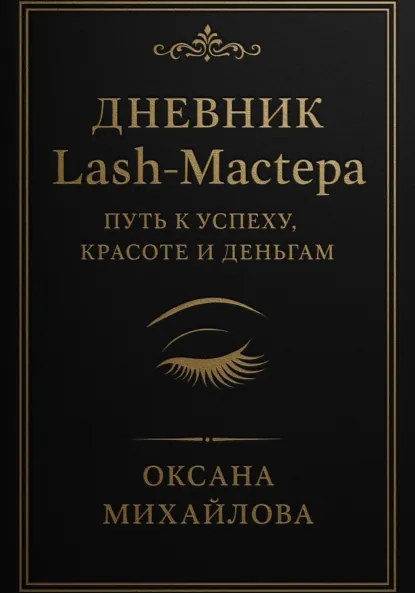 Обложка книги Дневник Lash-Мастера: Путь к успеху, красоте и деньгам, Оксана Игоревна Михайлова
