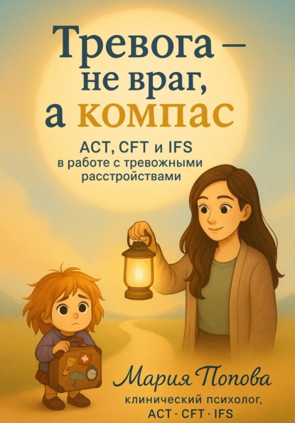 

Тревога - не враг, а компас, ACT, CFT и IFS в работе с тревожными расстройствами