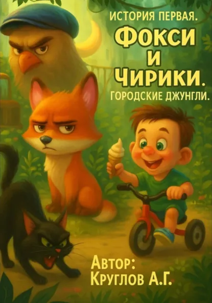 Обложка книги История первая. Фокси и Чирики. Городские джунгли, Андрей Геннадьевич Круглов