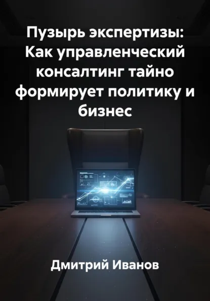 Обложка книги Пузырь экспертизы: Как управленческий консалтинг тайно формирует политику и бизнес, Дмитрий Иванов
