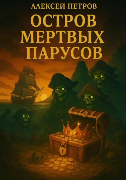 Обложка книги Остров мёртвых парусов, Алексей Петров