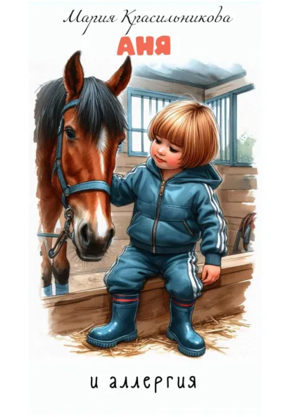 Обложка книги Аня и аллергия, Мария Красильникова