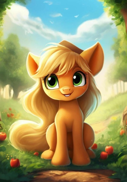 

Малютка ЭйДжей. Истории маленькой пони