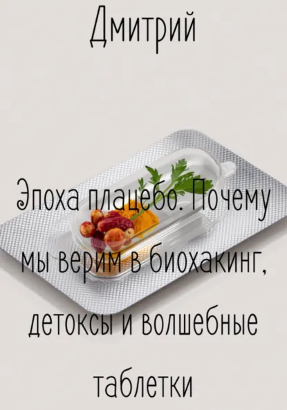 Обложка книги Эпоха плацебо. Почему мы верим в биохакинг, детоксы и волшебные таблетки, Дмитрий