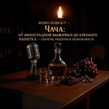 Аудио подкаст-Чача: от виноградной выжимки до крепкого напитка – секреты, рецепты и безопасность