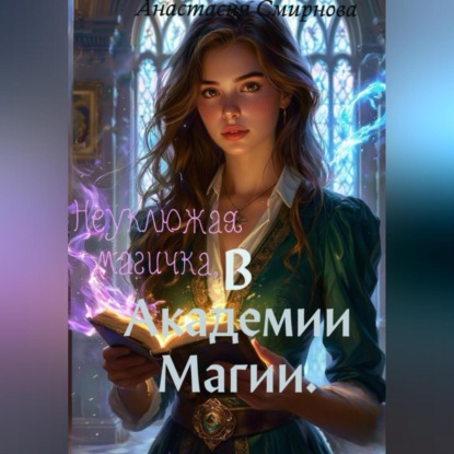 Неуклюжая магичка, в академии магии.