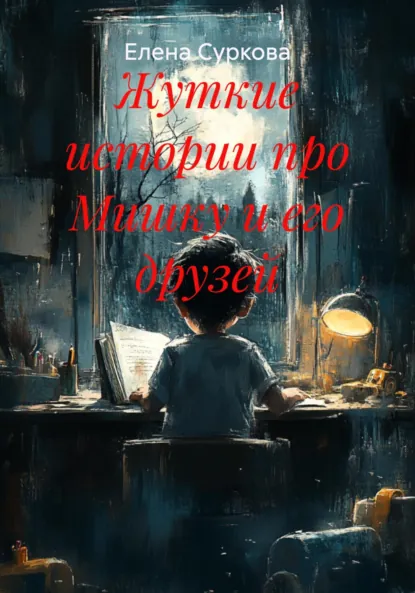 Обложка книги Жуткие истории про Мишку и его друзей, Елена Суркова