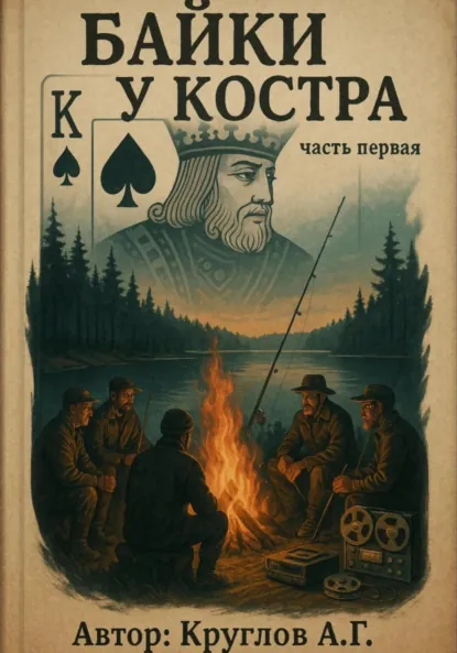 Обложка книги Байки у костра. Первая часть, Андрей Геннадьевич Круглов