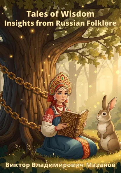 Обложка книги Tales of Wisdom. Insights from Russian Folklore, Виктор Владимирович Мазанов