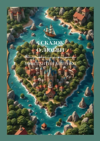 Обложка книги 5 сказок о любви, Константин Котенко